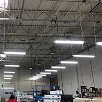 LED shop lighting upgrade